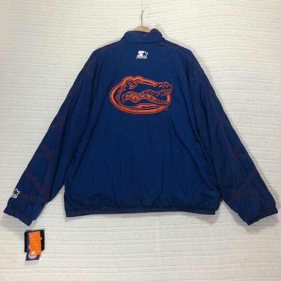 NWT Starter Men's Florida Gators‎ Zipper Jacket with Embroidered Logo Size XL - Picture 9 of 12